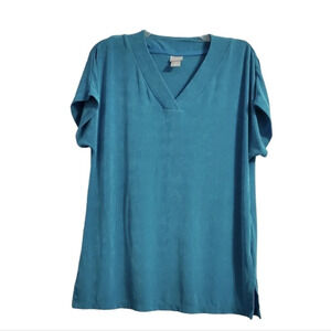 Chico's Travelers Women's V-Neck Top 8/10